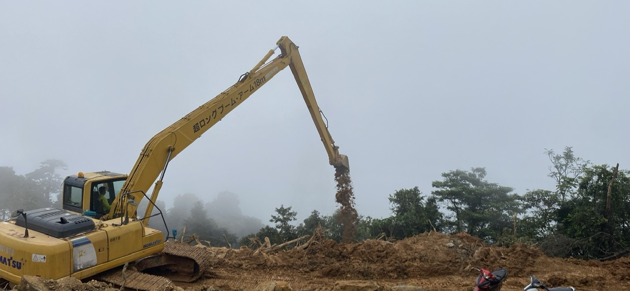 Hình ảnh thi công thực của Gia Hiển tại Công Trình 500kV mạch 3 Quảng Trạch - Phố Nối